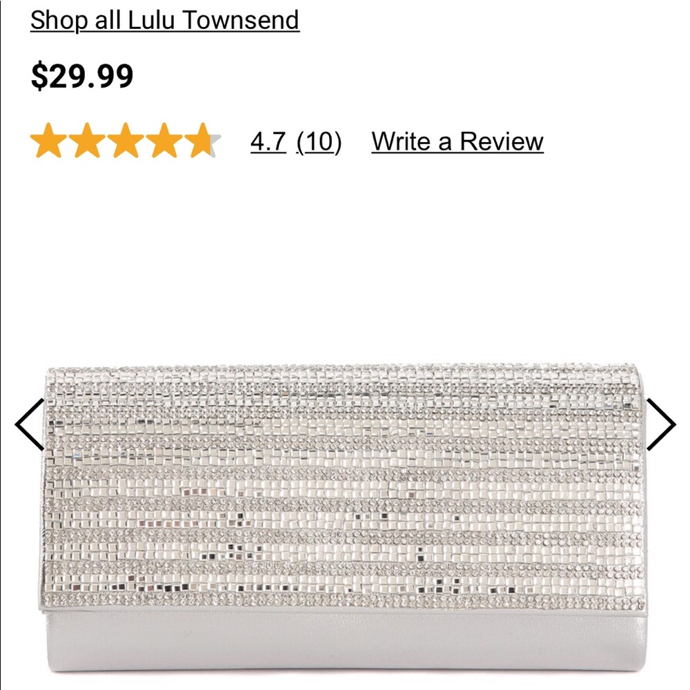 Lulu Townsend Crystal Clutch